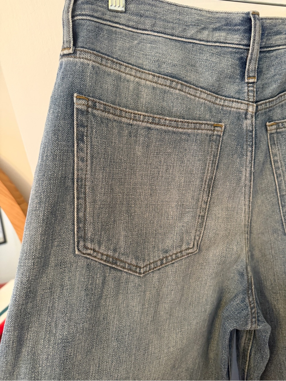 J. Crew High Rise Super Wide-Leg Jeans. Size 30. Elliot wash - Picture 6 of 16